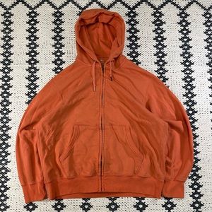 Vintage Y2K Essential Uniqlo boxy fit zip hoodie